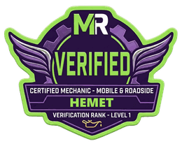 MechanicRank Verified badge, Hemet CA