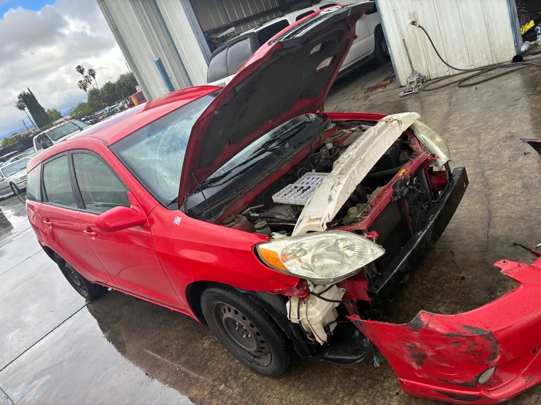 Front end apart at the garage — Riverside, CA