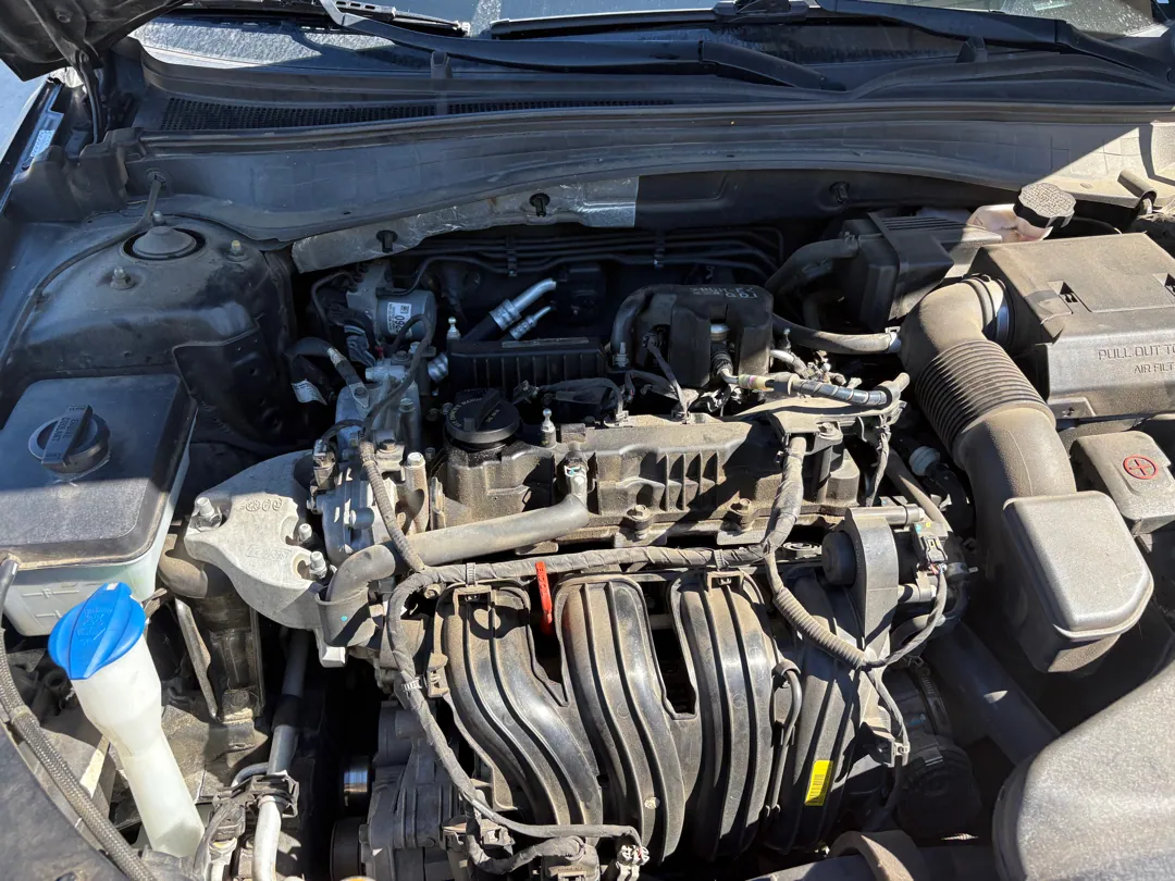 Intake manifold off to reach the rear bank of plugs — Hemet, CA