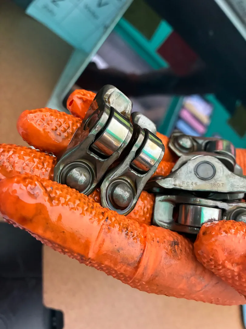 Rocker arms out for inspection — San Jacinto, CA