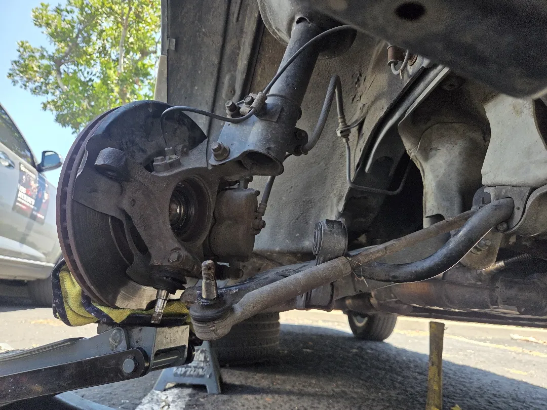 Steering knuckle with the axle pulled — Moreno Valley, CA