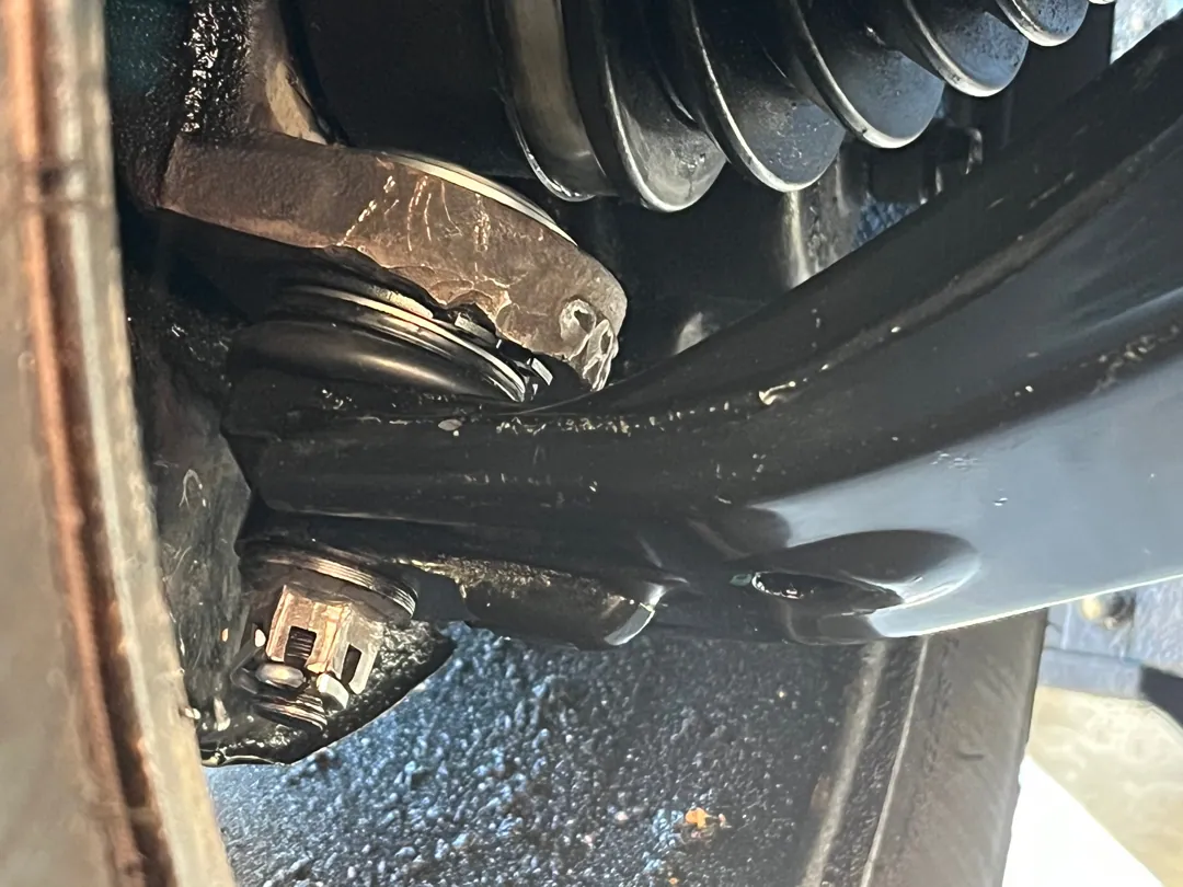 Worn ball joint and boot on the way out — Riverside, CA